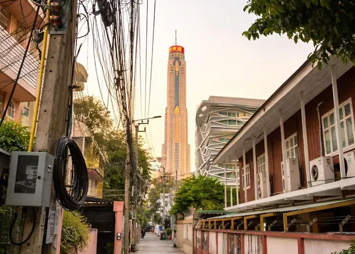 Old Charm - Phayathai Bts 2 Min - 4 Guests 방콕